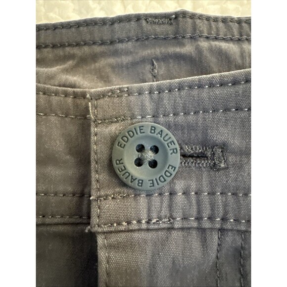 EDDIE BAUER First Ascent Guide Pro Nylon Pants Womens 14 Gray Cargo Hiking - Picture 4 of 14